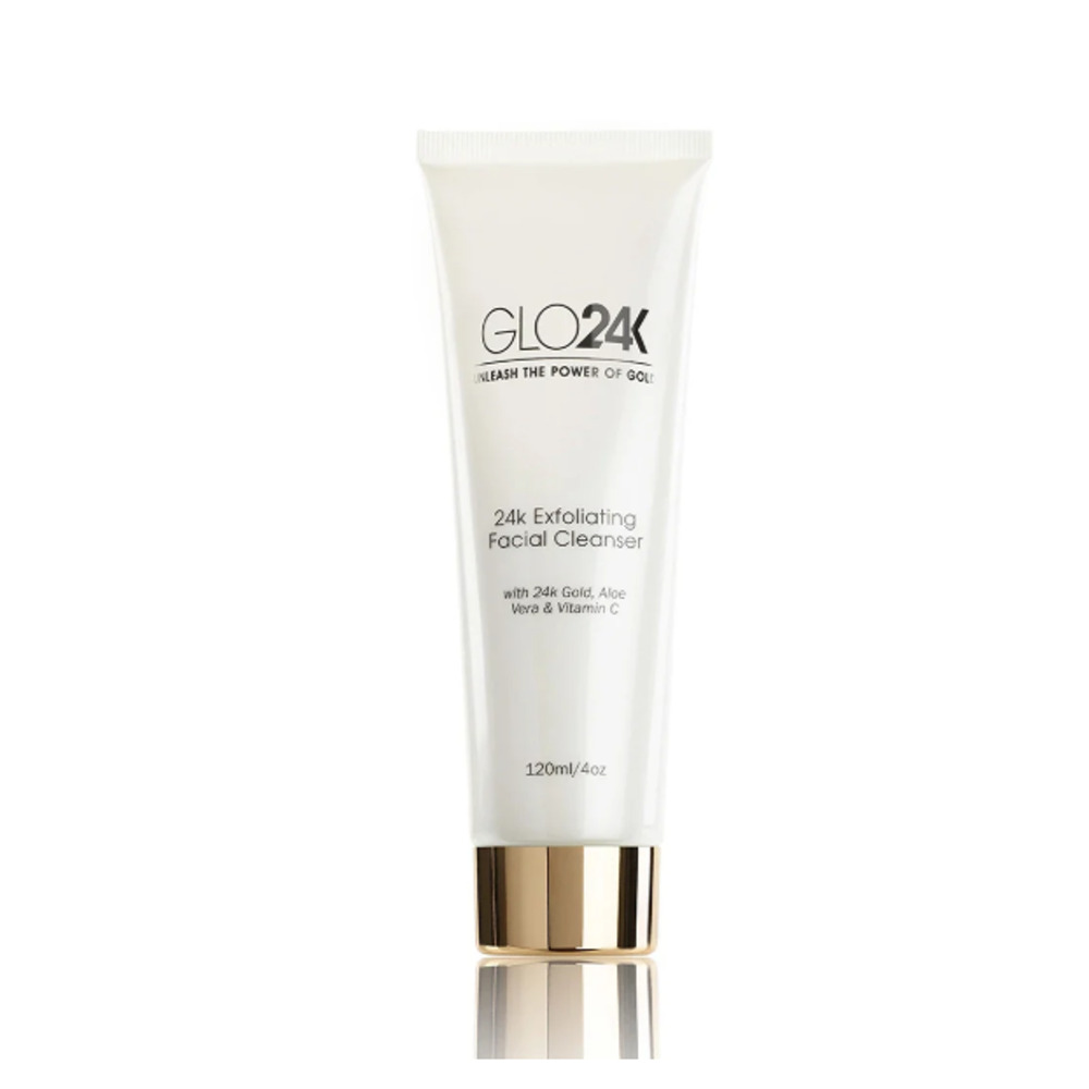 GLO24K Exfoliating Facial Cleanser 120 ml / 4 oz (MSRP $25)